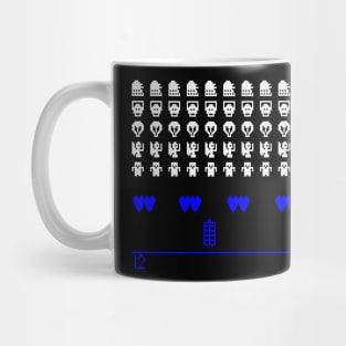 Time and Space Invaders Mug